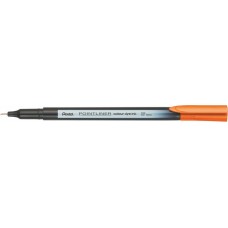 Tűfilc, 0,4 mm, PENTEL "Pointliner", narancssárga