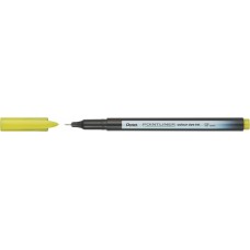 Tűfilc, 0,4 mm, PENTEL "Pointliner", limezöld