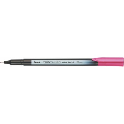 Tűfilc, 0,4 mm, PENTEL "Pointliner", rózsaszín