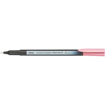 Tűfilc, 0,4 mm, PENTEL "Pointliner", babarózsaszín