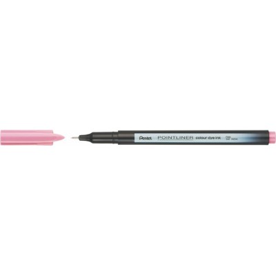 Tűfilc, 0,4 mm, PENTEL "Pointliner", babarózsaszín
