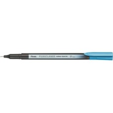 Tűfilc, 0,4 mm, PENTEL "Pointliner", türkizkék