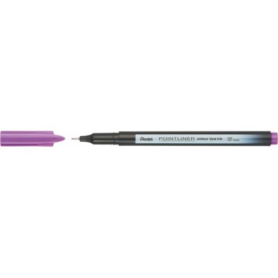 Tűfilc, 0,4 mm, PENTEL "Pointliner", mályvalila