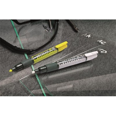 Krétamarker, 2-4 mm, megfordítható hegy, PENTEL "SMW26", sárga