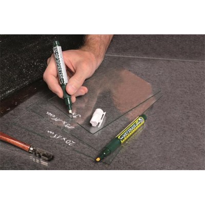 Krétamarker, 2-4 mm, megfordítható hegy, PENTEL "SMW26", sárga