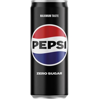 Üdítőital, szénsavas, 0,33 l, dobozos, PEPSI "Cola Zero"