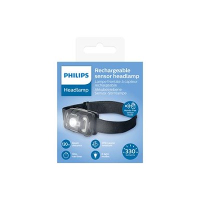 Fejlámpa, LED, újratölthető, PHILIPS Fejlámpa, LED, újratölthető, PHILIPS