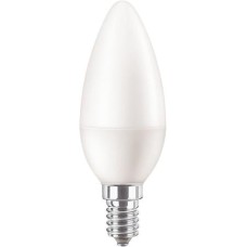 LED izzó, E14, gyertya, B38, 7W, 806lm, 2700K, PHILIPS "CorePro"