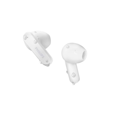 Fülhallgató, TWS vezeték nélküli, Bluetooth 5.3, PHILIPS "TAT2139", fehér