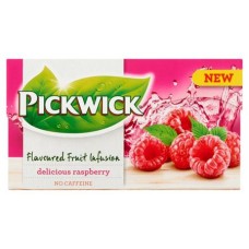 Gyümölcstea, 20x2 g, PICKWICK "Fruit Fusion", málna