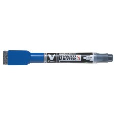 Táblamarker, törlőkupakkal, 1,3 mm, EF, kúpos, PILOT "V-Board Master S", kék