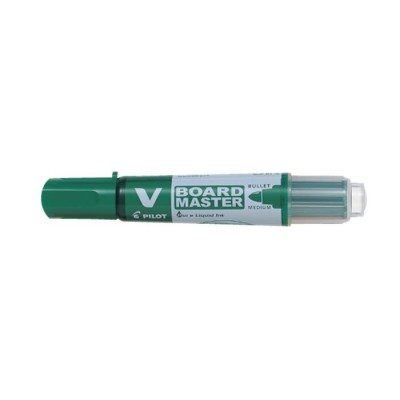 Táblamarker, 2,3 mm, kúpos, PILOT "V-Board Master", zöld