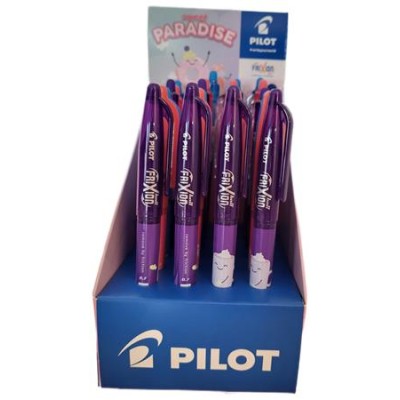 Rollertoll display, 0,35 mm, törölhető, PILOT "Frixion Ball Fancy", "Frixion Clicker Fancy", vegyes