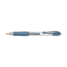 Zseléstoll, 0,32 mm, nyomógombos, PILOT "G-2 Metallic", kék