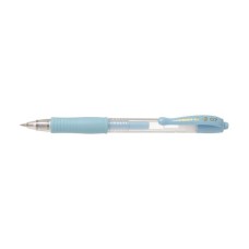 Zseléstoll, 0,32 mm, nyomógombos, PILOT "G-2 Pastel", világoskék