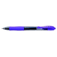 Zseléstoll, 0,32 mm, nyomógombos, PILOT "G-2", lila