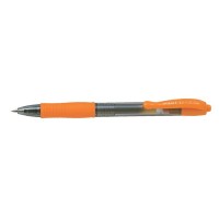 Zseléstoll, 0,32 mm, nyomógombos, PILOT "G-2", narancssárga