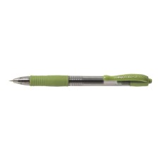 Zseléstoll, 0,32 mm, nyomógombos, PILOT "G-2", világoszöld