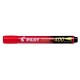 Alkoholos marker, 1,5-4 mm, vágott, PILOT "Permanent Marker 400", piros
