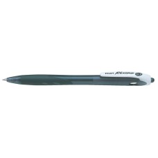 Golyóstoll, 0,22 mm, nyomógombos, PILOT "Rexgrip", fekete