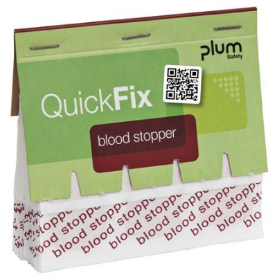 Sebtapasz utántöltő "Quick Fix", 45 darabos, vérzéscsillapító, PLUM Sebtapasz utántöltő "Quick Fix", 45 darabos, vérzéscsillapító, PLUM