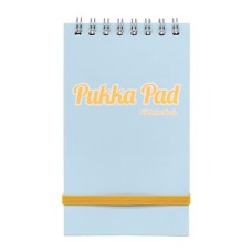 Jegyzetfüzet, spirálozott, A7, vonalas, 50 lap, PUKKA PAD "Pastel", vegyes színek