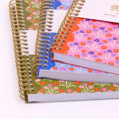 Spirálfüzet, A5, vonalas, 100 lap, PUKKA PAD "Floral Jotta Notebook", vegyes minta Spirálfüzet, A5, vonalas, 100 lap, PUKKA PAD "Floral Jotta Notebook", vegyes minta