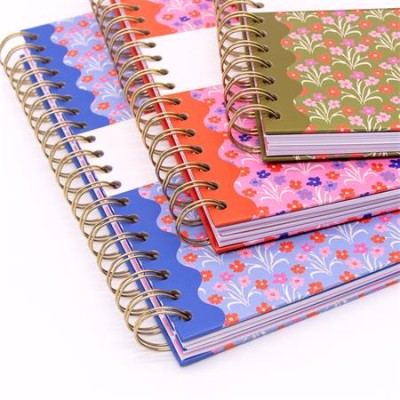 Spirálfüzet, B5, vonalas, 100 lap, PUKKA PAD "Floral Project Book", vegyes minta Spirálfüzet, B5, vonalas, 100 lap, PUKKA PAD "Floral Project Book", vegyes minta