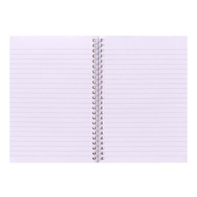 Spirálfüzet, A5, vonalas, 80 lap, PUKKA PAD "Unipad Essentials Jotta", vegyes