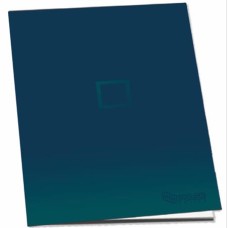 Füzet, tűzött, A4, kockás, 52 lap, PULSE "Dark Colours"