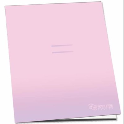 Füzet, tűzött, A5, vonalas, 52 lap, PULSE "Pastel Colourss"