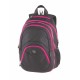 Hátizsák, 2in1, notebook tartóval és audió csatlakozóval, PULSE "Teens", pink-fekete