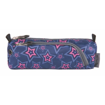 Tolltartó, hengeres, 2 részes, PULSE "Pink Stars"