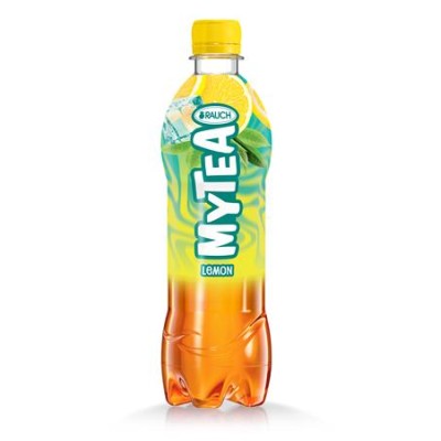 Üdítőital, szénsavmentes, 0,5 l, RAUCH "Mytea", citrom