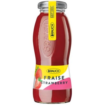 Gyümölcsnektár, 40%,szénsavmentes, 0,2 l, RAUCH "Prémium", eper