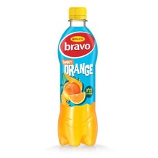 Üdítőital, 6%, 0,5 l, RAUCH "Bravo", narancs