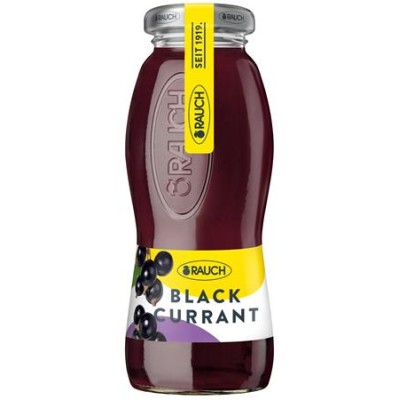 Gyümölcsnektár, 30%, szénsavmentes, 0,2 l, RAUCH " Prémium", feketeribizli