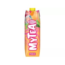 Üdítőital, szénsavmentes, 1 l, RAUCH "Mytea", őszibarack