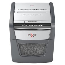 Iratmegsemmisítő, konfetti, 45 lap, REXEL "Optimum AutoFeed 45X"