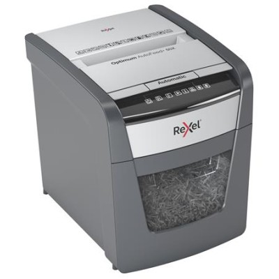 Iratmegsemmisítő, konfetti, 50 lap, REXEL, "Optimum AutoFeed+ 50X"