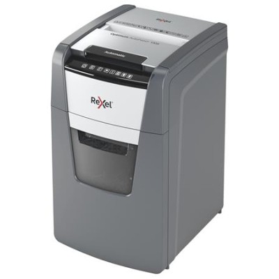 Iratmegsemmisítő, konfetti, 130 lap, REXEL, "Optimum AutoFeed+ 130X"