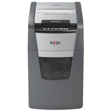 Iratmegsemmisítő, konfetti, 150 lap, REXEL, "Optimum AutoFeed+ 150X"