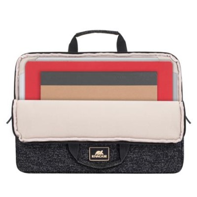 Notebook táska, 15,6", vezeték nélküli egérrel, RIVACASE "Anvik 7916", fekete