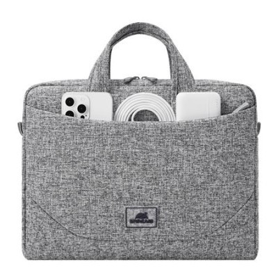 Notebook táska, 14", RIVACASE "Anvik 7921", világosszürke