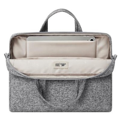 Notebook táska, 14", RIVACASE "Anvik 7921", világosszürke