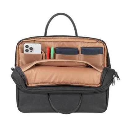 Notebook táska, 15,6" RIVACASE "Clark ECO 8134", fekete