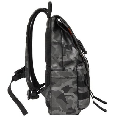 Notebook hátizsák, 15,6", rolltop, 15L, RIVACASE "7621 Sherwood", szürke-terepminta