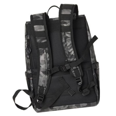Notebook hátizsák, 15,6", rolltop, 15L, RIVACASE "7621 Sherwood", szürke-terepminta