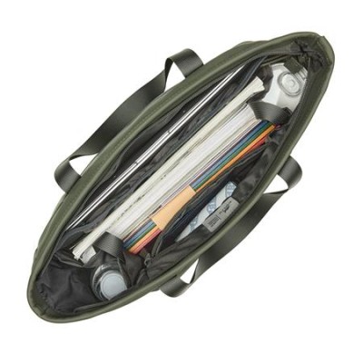 Notebook táska, női, 14", RIVACASE "Eden ECO 7821", olivazöld