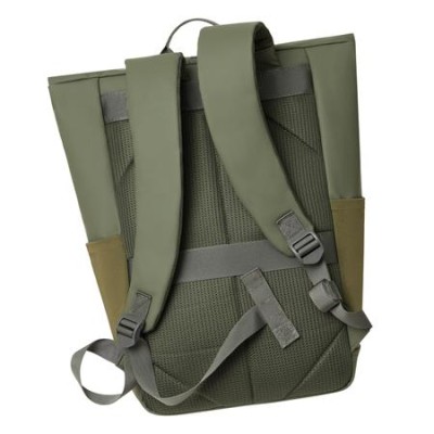 Notebook hátizsák, 14", 17L, rolltop, RIVACASE "Eden ECO 7826", olivazöld